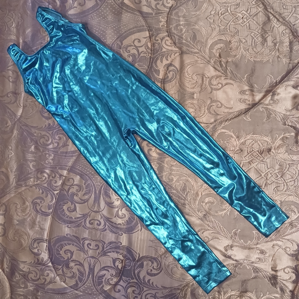 Speerise Mermaid Green Child Catsuit XS NWOT